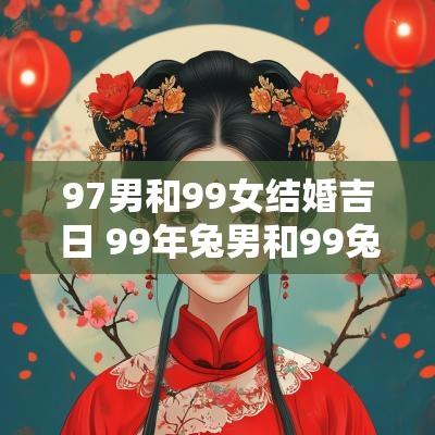 97男和99女结婚吉日 99年兔男和99兔女结婚吉日
