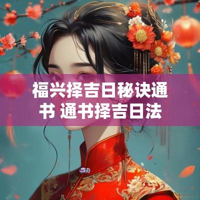 福兴择吉日秘诀通书 通书择吉日法