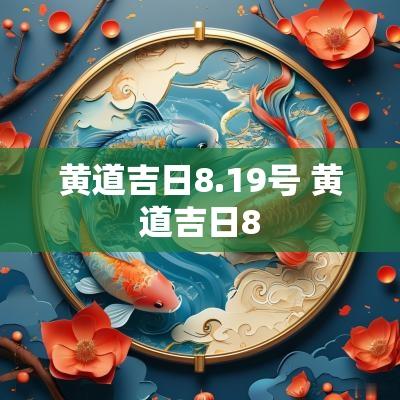 黄道吉日8.19号 黄道吉日8