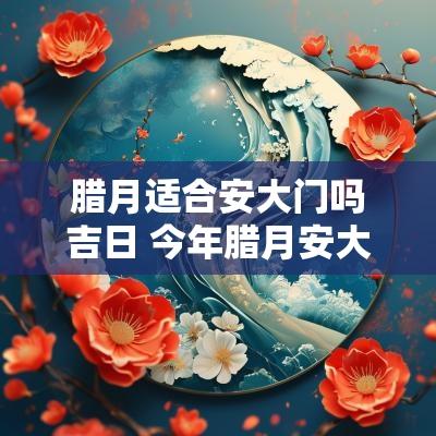 腊月适合安大门吗吉日 今年腊月安大门吉日