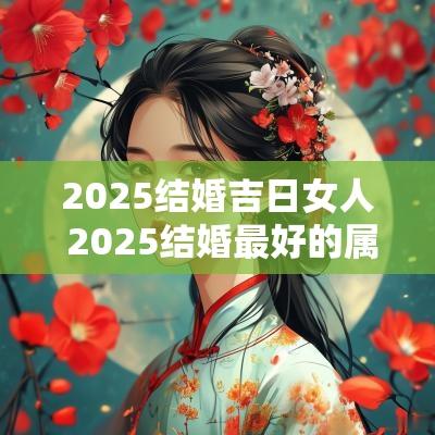 2025结婚吉日女人 2025结婚最好的属相女性