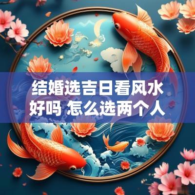 结婚选吉日看风水好吗 怎么选两个人的结婚吉日