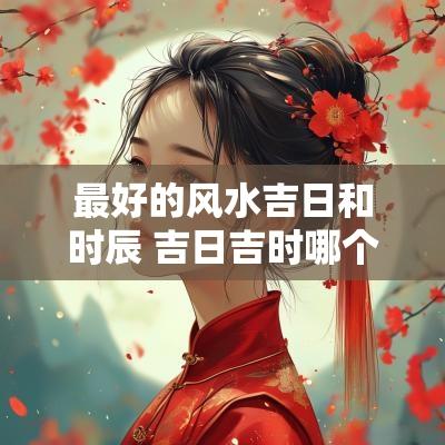 最好的风水吉日和时辰 吉日吉时哪个时辰最好