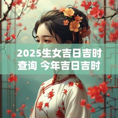 2025生女吉日吉时查询 今年吉日吉时查询2025