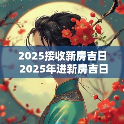 2025接收新房吉日 2025年进新房吉日一览表
