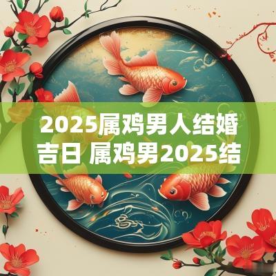 2026属鸡男人结婚吉日 属鸡男2026结婚最佳吉日