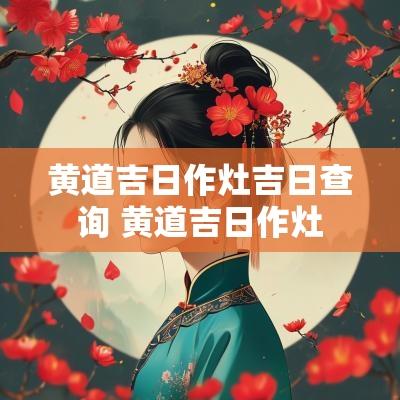 黄道吉日作灶吉日查询 黄道吉日作灶
