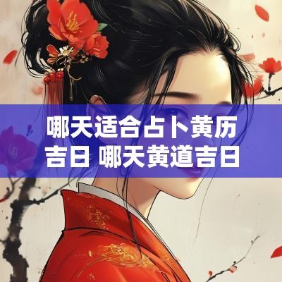 哪天适合占卜黄历吉日 哪天黄道吉日2025年