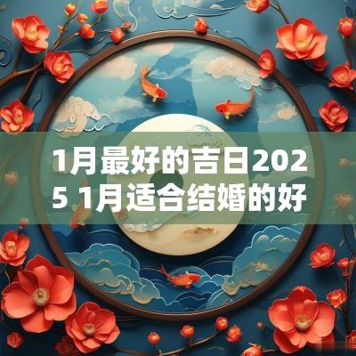 1月最好的吉日2025 1月适合结婚的好日子