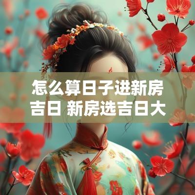 怎么算日子进新房吉日 新房选吉日大全详解
