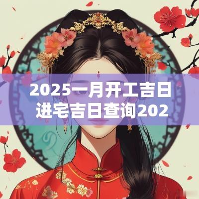 2025一月开工吉日 进宅吉日查询2025