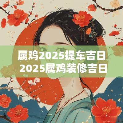 属鸡2025提车吉日 2025属鸡装修吉日