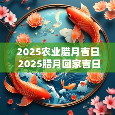 2025农业腊月吉日 2025腊月回家吉日