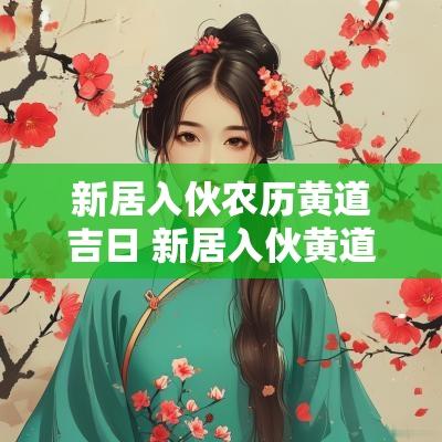 新居入伙农历黄道吉日 新居入伙黄道吉日查询