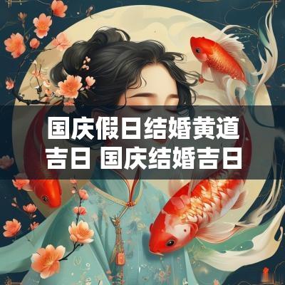 国庆假日结婚黄道吉日 国庆结婚吉日