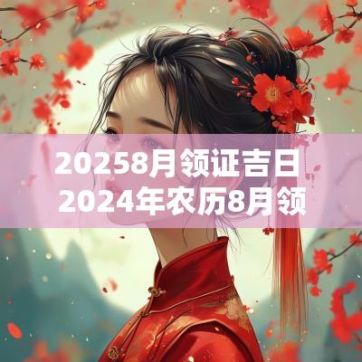 20258月领证吉日 2025年农历8月领证吉日一览表
