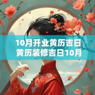 10月开业黄历吉日 黄历装修吉日10月查询