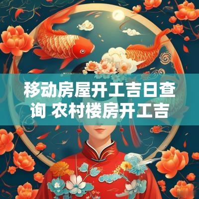 移动房屋开工吉日查询 农村楼房开工吉日查询表