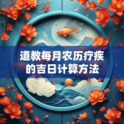 道教每月农历疗疾的吉日计算方法