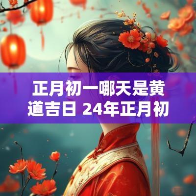 正月初一哪天是黄道吉日 24年正月初一黄道吉日