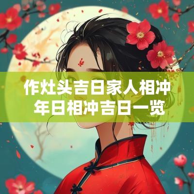 作灶头吉日家人相冲 年日相冲吉日一览表