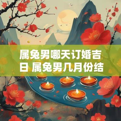 属兔男哪天订婚吉日 属兔男几月份结婚的最好最旺