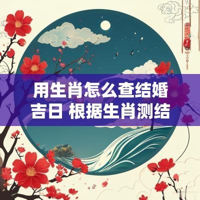 用生肖怎么查结婚吉日 根据生肖测结婚吉日