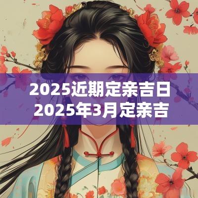 2025近期定亲吉日 2025年3月定亲吉日