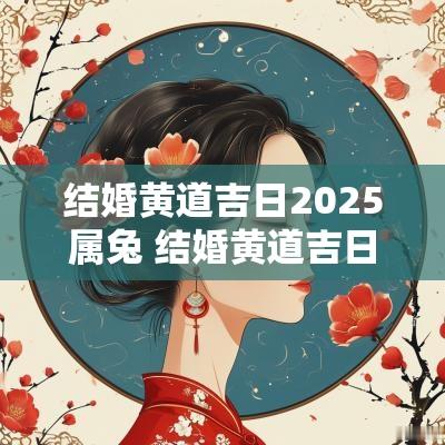 结婚黄道吉日2025属兔 结婚黄道吉日2025一览表