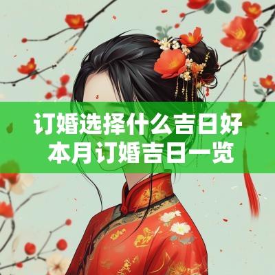 订婚选择什么吉日好 本月订婚吉日一览表