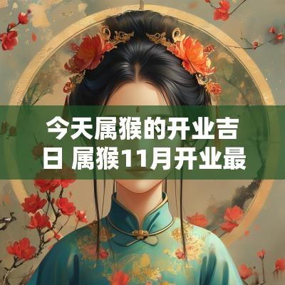 今天属猴的开业吉日 属猴11月开业最佳吉日
