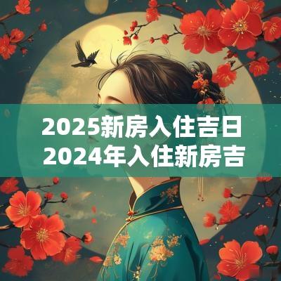 2025新房入住吉日 2025年入住新房吉日查询