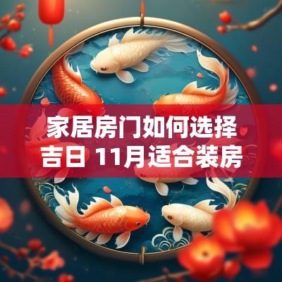 家居房门如何选择吉日 11月适合装房门的吉日