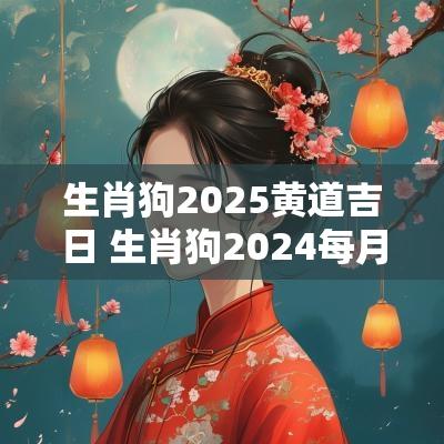 生肖狗2025黄道吉日 生肖狗2025每月运程