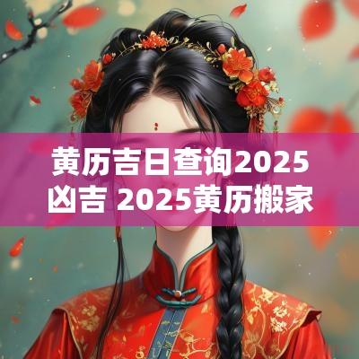 黄历吉日查询2026凶吉 2026黄历搬家吉日查询