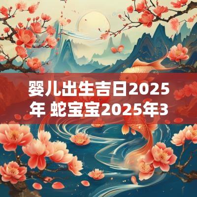 婴儿出生吉日2025年 蛇宝宝2025年3月出生吉日