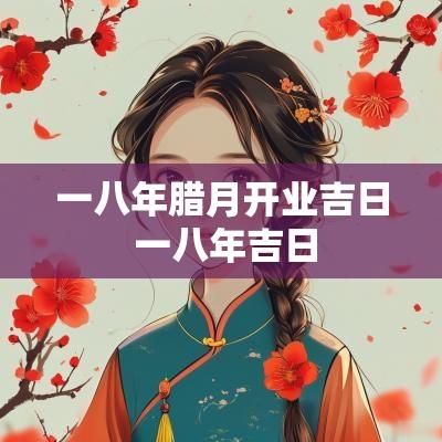 一八年腊月开业吉日 一八年吉日