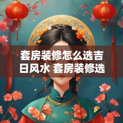 套房装修怎么选吉日风水 套房装修选好日子怎么开工