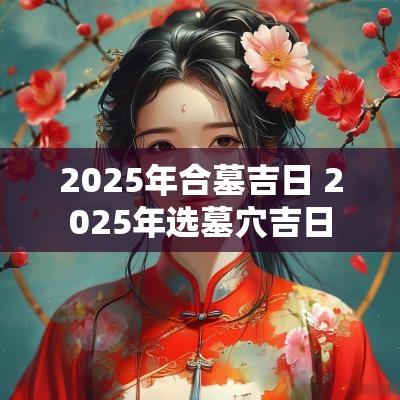 2025年合墓吉日 2025年选墓穴吉日