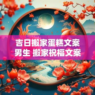吉日搬家蛋糕文案男生 搬家祝福文案男生两个字