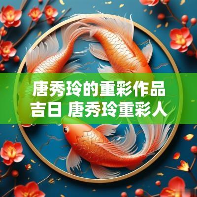 唐秀玲的重彩作品吉日 唐秀玲重彩人物