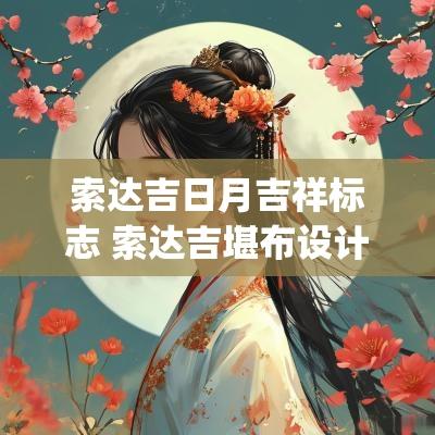 索达吉日月吉祥标志 索达吉堪布设计日月logo