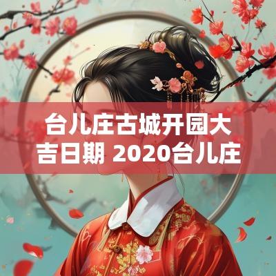 台儿庄古城开园大吉日期 2025台儿庄古城景区开放时间