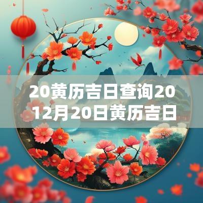 20黄历吉日查询20 12月20日黄历吉日查询