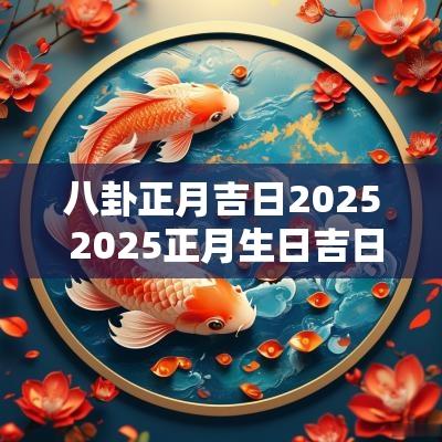 八卦正月吉日2025 2025正月生日吉日查询
