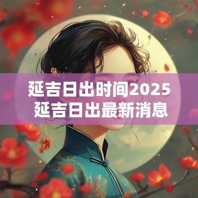 延吉日出时间2025 延吉日出最新消息