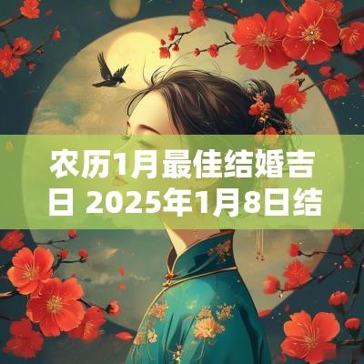 农历1月最佳结婚吉日 2025年1月8日结婚吉日