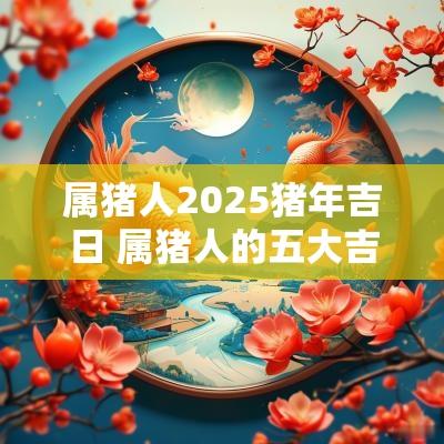 属猪人2025猪年吉日 属猪人的五大吉日