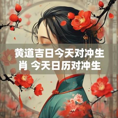 黄道吉日今天对冲生肖 今天日历对冲生肖