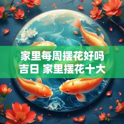 家里每周摆花好吗吉日 家里摆花十大忌讳